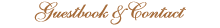 guestbook & contact